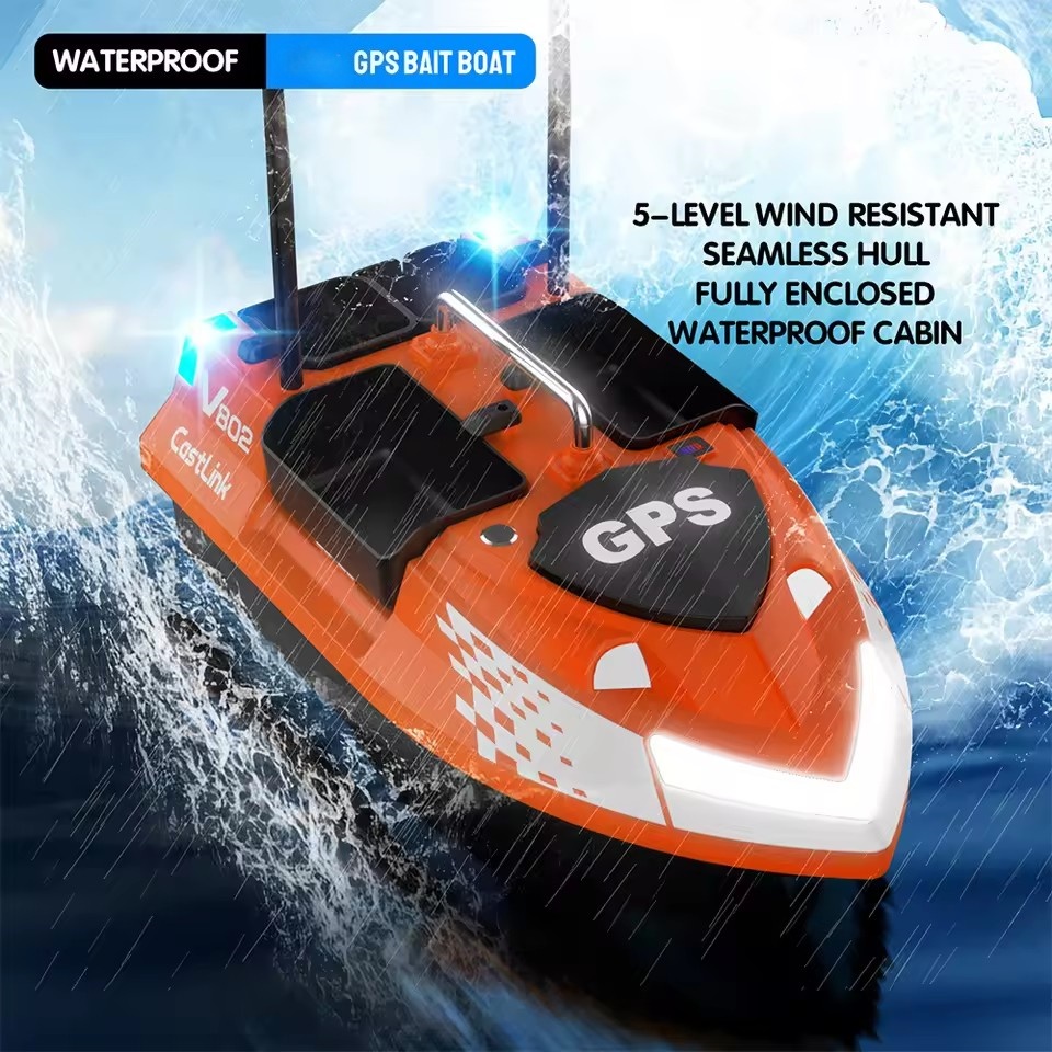 Новейшая радиоуправляемая лодк – обзор и цена Fishing Boat Gps