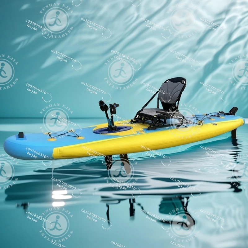 Надувной педальный каяк с инди – обзор и цена Fishing Boat Inflatable